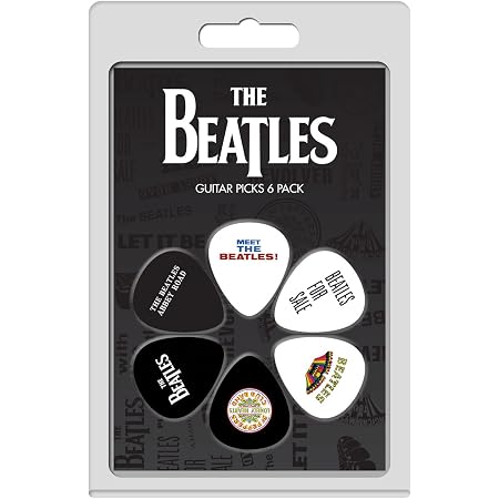 Amazon.com: Perris Leathers LP-TB1 The Beatles - Púas de guitarra (6  unidades)