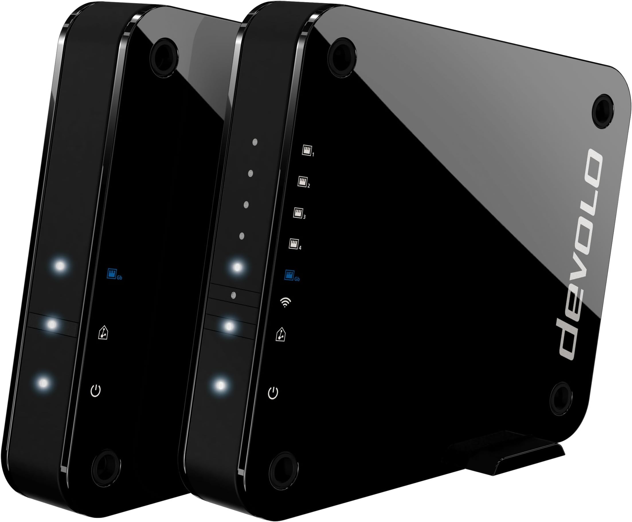 GigaGate Wi-Fi Bridge (2 Gbps, 1 x High-Speed Gigabit Port, 4 x Fast Ethernet Ports, Point-to-Point Connection Via 5 GHz Band, whole home wifi, AES Encryption)