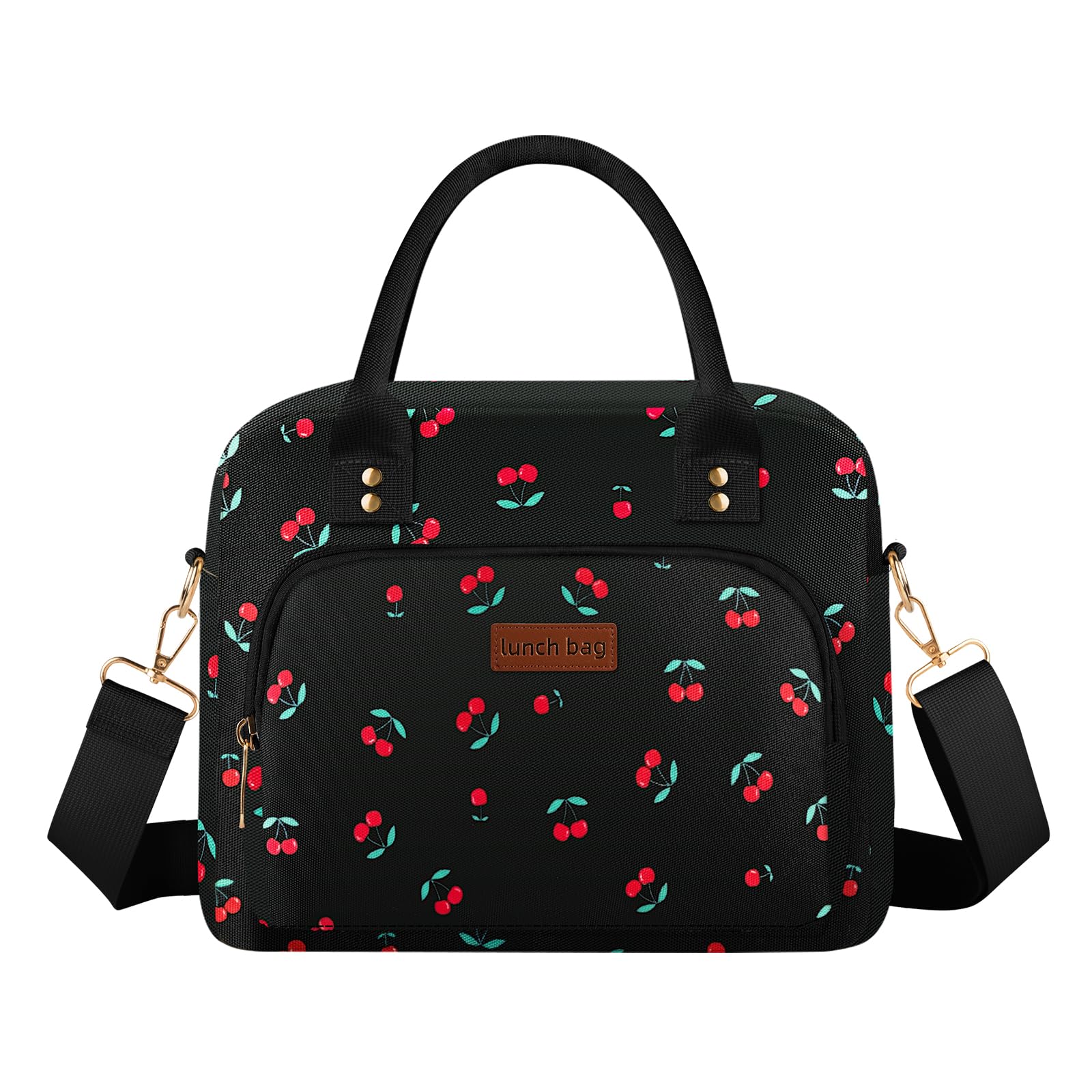 TXBOBECO Insulated Lunch Bags for Women, 11.5L Cool Bag Large Lunch Box Bag, Adults Girls Packed Lunch Box Tote Bags with Shoulder Strap, Soft Cooler Picnic Bagsfor Work School Picnics — image 1