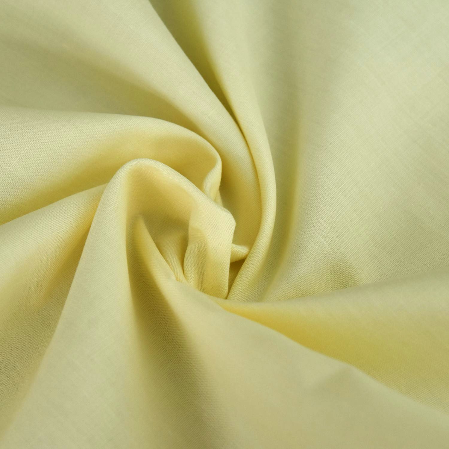 Plain Solid Dyed Polycotton Pre Shrunk Fabric Material Linings Dress Making Crafts Home Décor Table Cloth Sheeting Quilting | 60+ Colours | 45” - 112 cm Wide (Sold by The Half Metre, Beige)