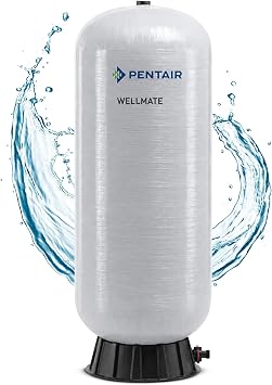Pentair Wellmate Classic WM-9 C, Fiberglass Pressure Tank, 29.5 Gallon | , Captive Air and Retention, Water Tank, Pressurized Water Tank, Wellmate Pressure Tank, Well Water Tank