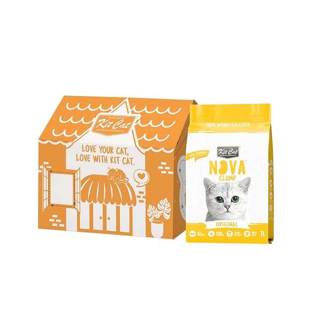Foto 5 de 6 de Kit Cat Arena Eco SoyaClump - Original 7L Arena para Gatos