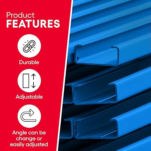 Miniatura 6 de Ultimation soporte de rodillos con capacidad de 500 libras, altura ajustable, 12 pulgadas de de ancho x 5ft longitud - Fabricado en Estados Unidos