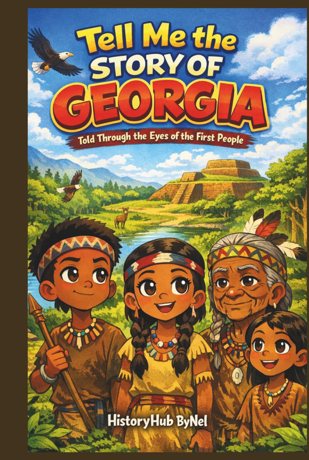 Tell Me the STORY OF GEORGIA: A Fun History Book for Curious Kids!: Told Through the Eyes of the First People (Collection of State Histories of the USA)
