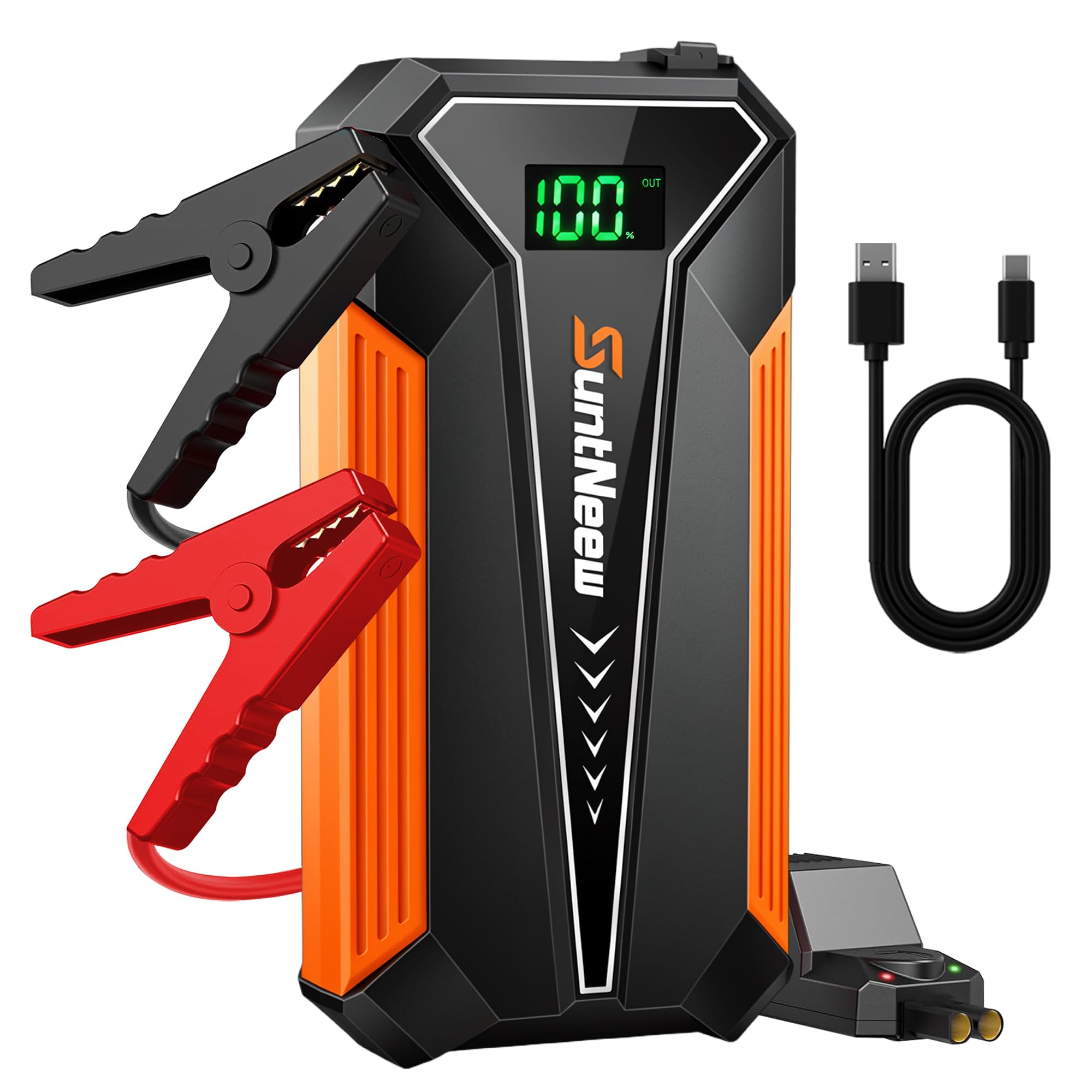 Car Battery Jump Starter 1500A 12V Lithium Jump Pack Portable