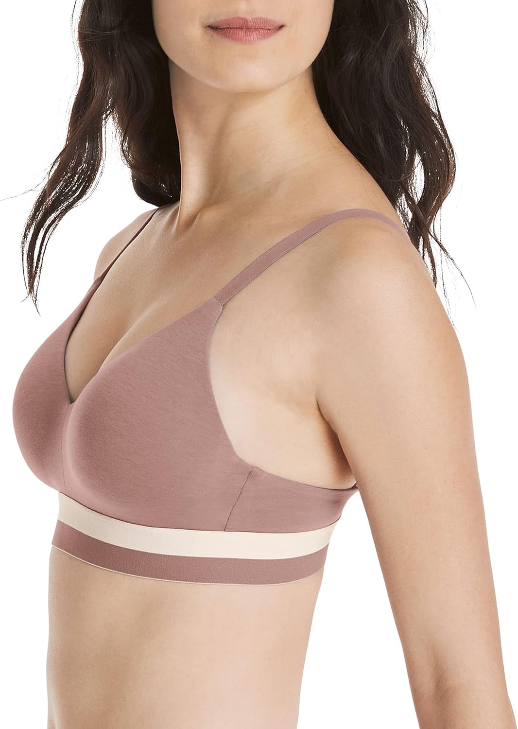Hanes Womens Push-up T-Shirt Wireless Bra, ComfortFlex Fit, Eco Soft, Sizes S-2x+ - Image 2