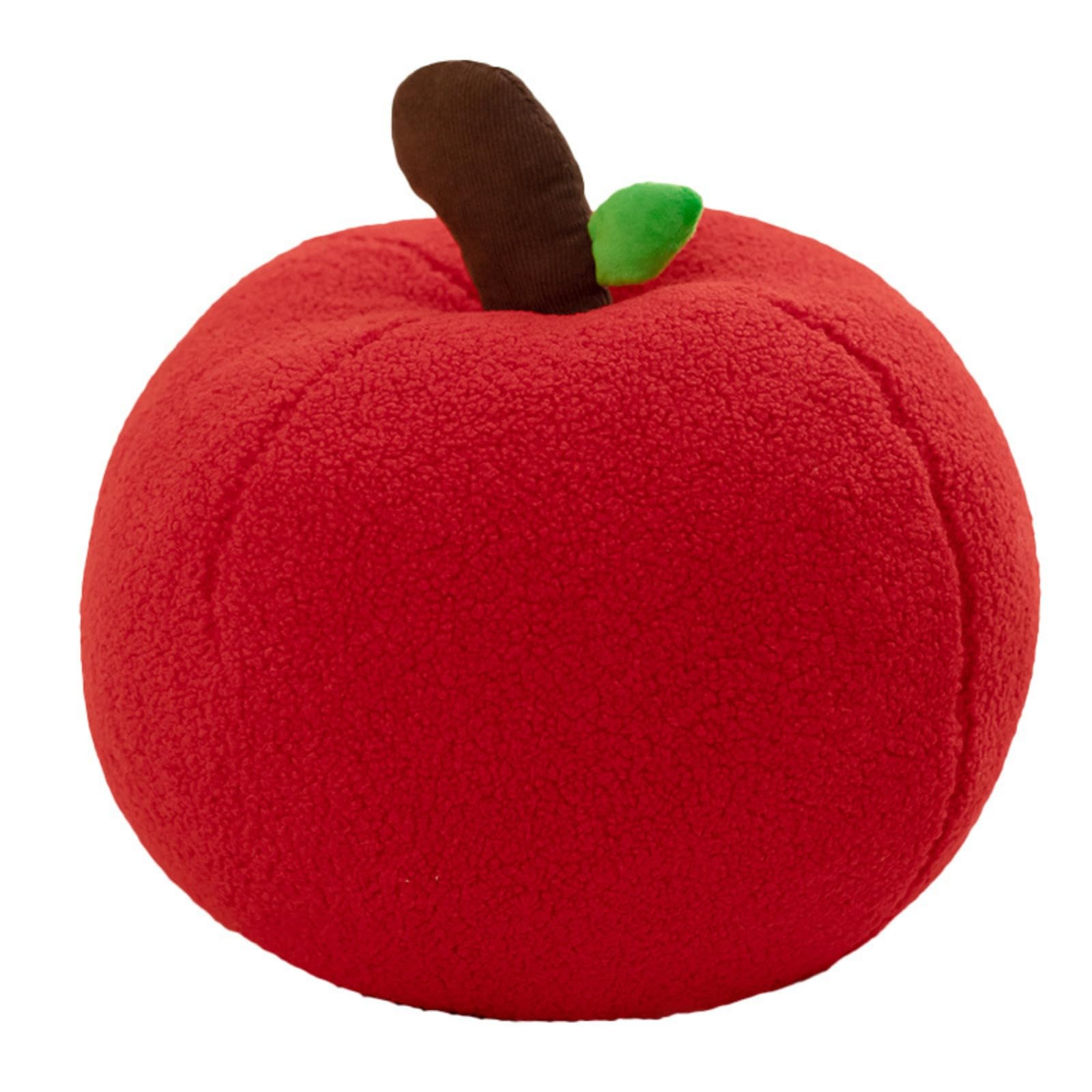 Coussin de sol rigide pour enfant ? Choisissez le coussin d'assise doux pomme en peluche de 28 cm