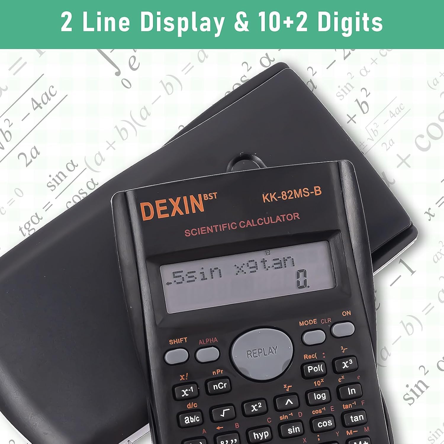 High End Math Calculator 10 Pieces 2 Line Engineering Scientific Function Calculator Large ...