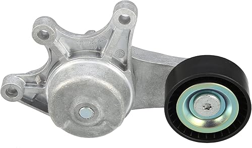 Miniatura 4 de X AUTOHAUX Tensor de correa de transmisión para BMW 228i 320i 328i 528i X1 X3 Z4 X4 11287594969 metal negro tono plateado