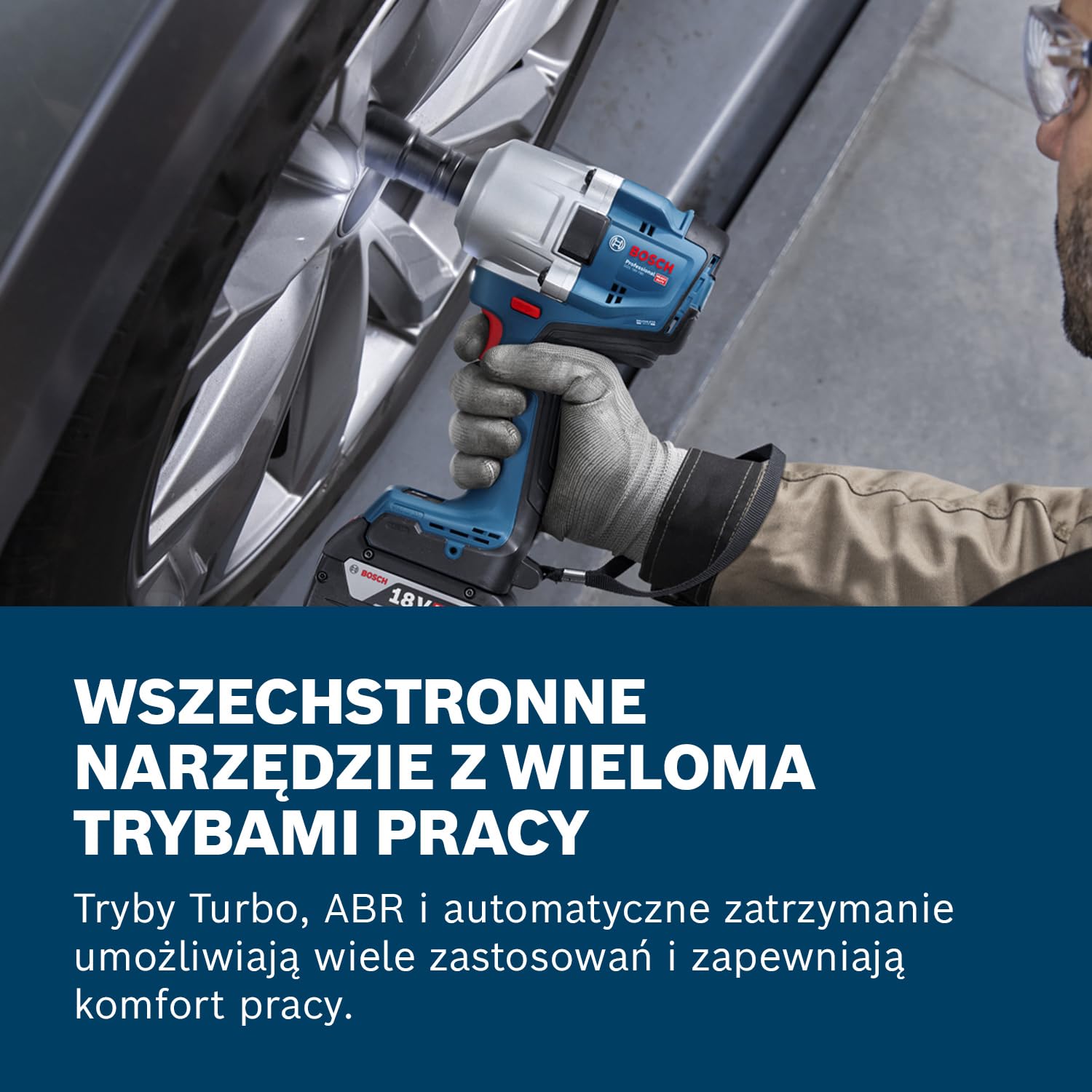 Bosch Professional 18V System Akumulatorowy klucz udarowy GDS 18V-780