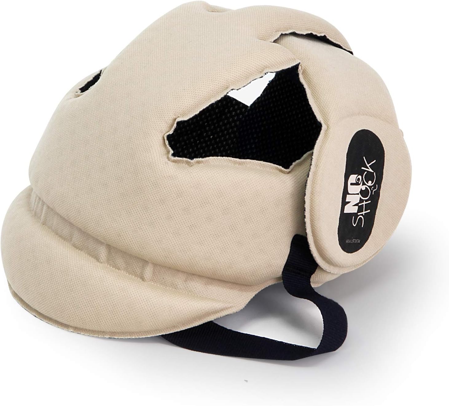 Ok Baby No Shock Protective Soft Baby Helmet, Beige