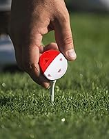 Vista 8 de 70 Pack Practice Golf Balls, 42mm Rubber Golf Training Ball, Hollow Airflow Limited Flight, Mini Soft Plastic Balls for Home Putting or Backyard