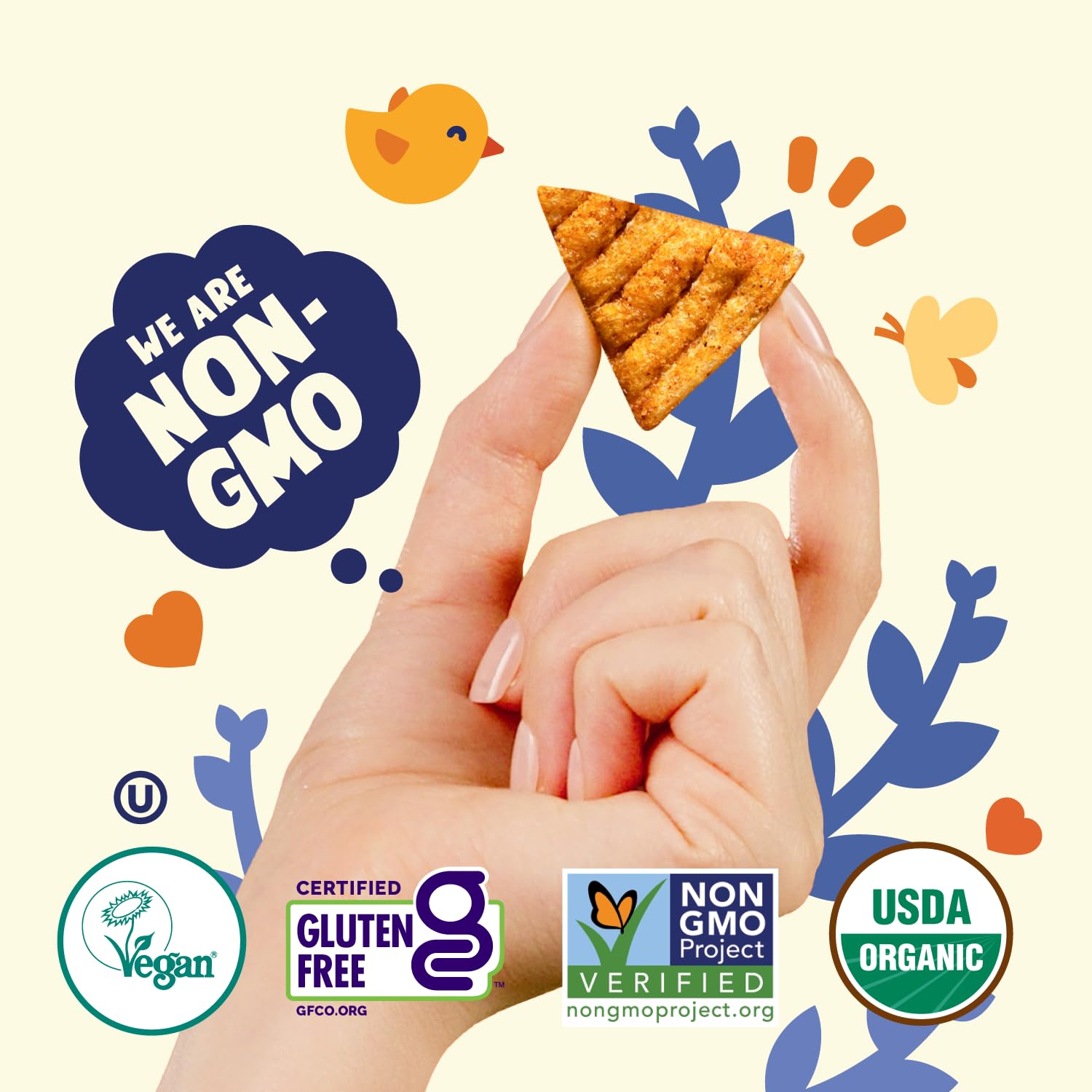 Caulitos – 15 Pack | Lentil, Rice & Cauliflower Chips | Organic, Gluten-Free, Non-GMO, Kosher, Nut-Free, Baked with Avocado Oil (15 oz, Nacho Cheese)