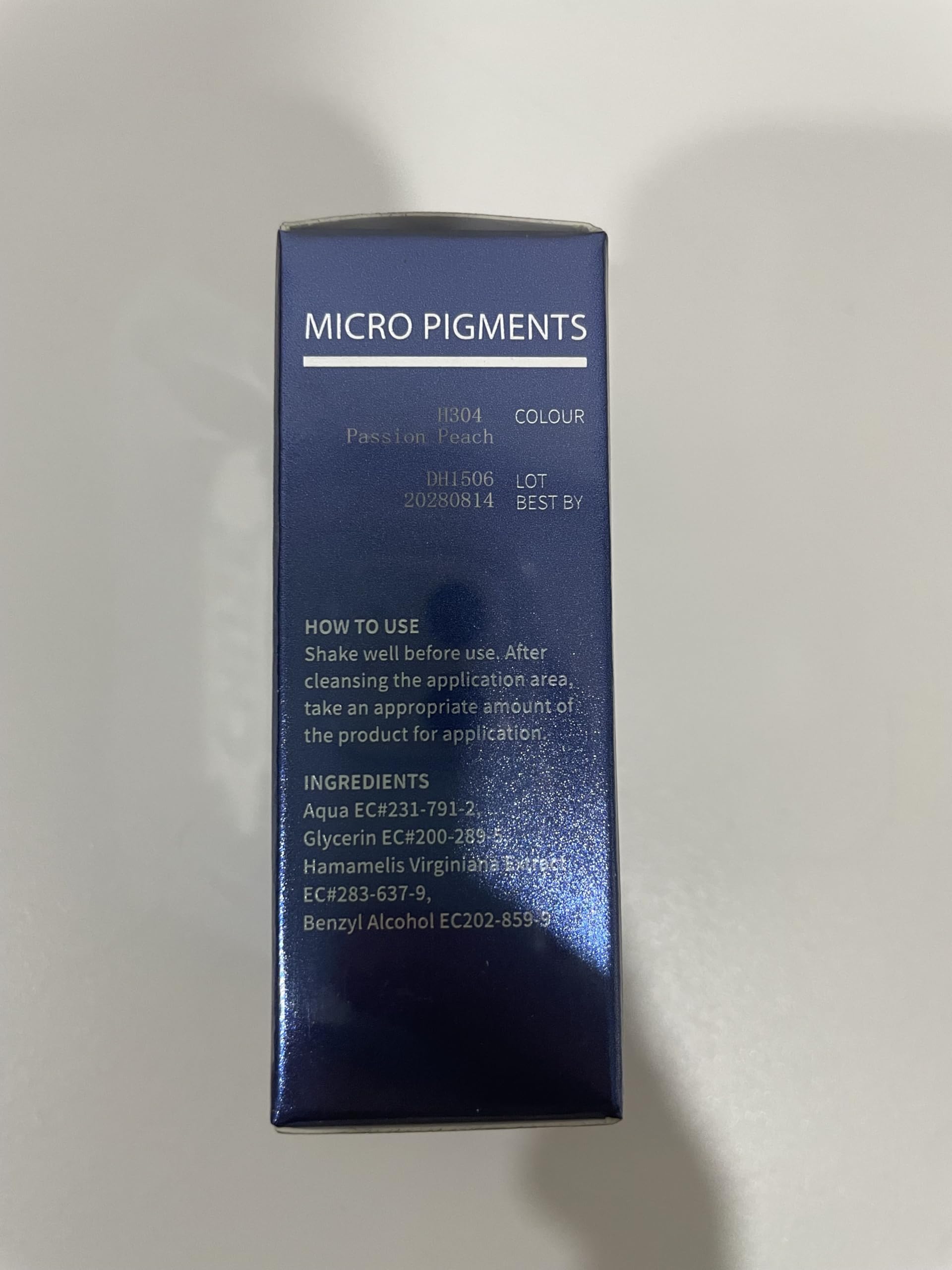 CHUSE PMU Pigmentos Híbridos Líquidos para Labios 0.24oz/7ml (H304 Passion Peach)
