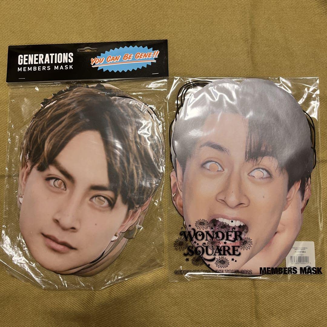 ミュージシャン GENERATIONS MEMBERS MASK GENERATIONS MEMBERS MASK