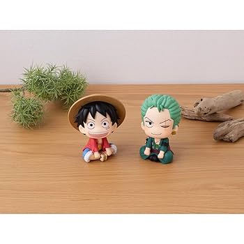 Amazon.com: Megahouse Lookup ONE Piece Luffy & Zoro 套組[附