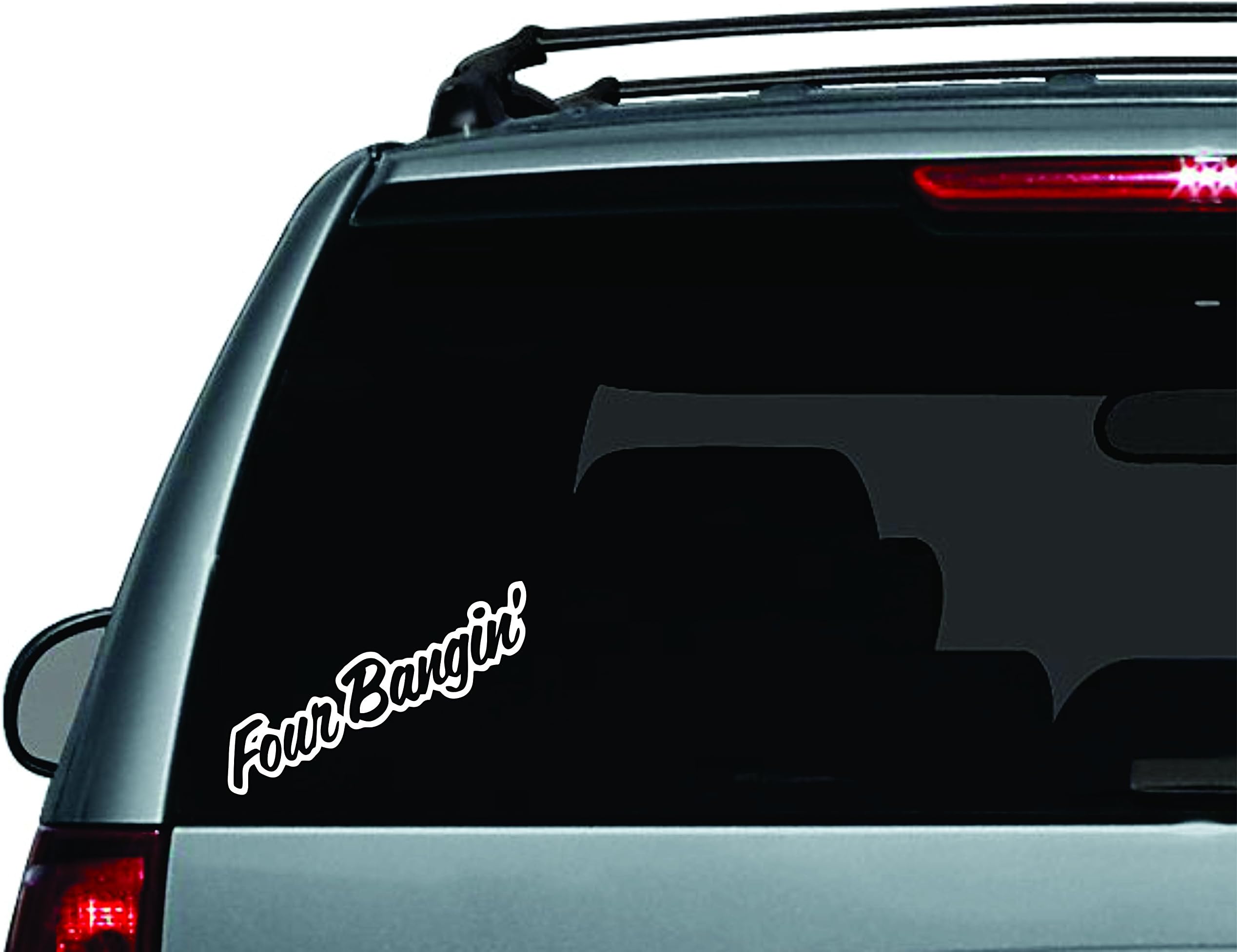 Four Bangin' Decal