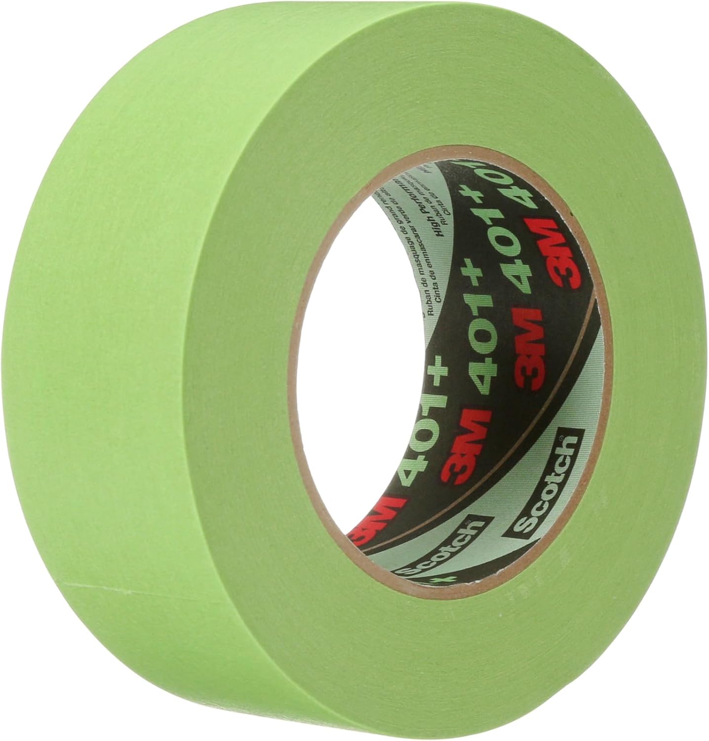 3M 401+ Scotch High Performance Green Masking Tape: 1-1/2 in. x 60 yds. (Green)