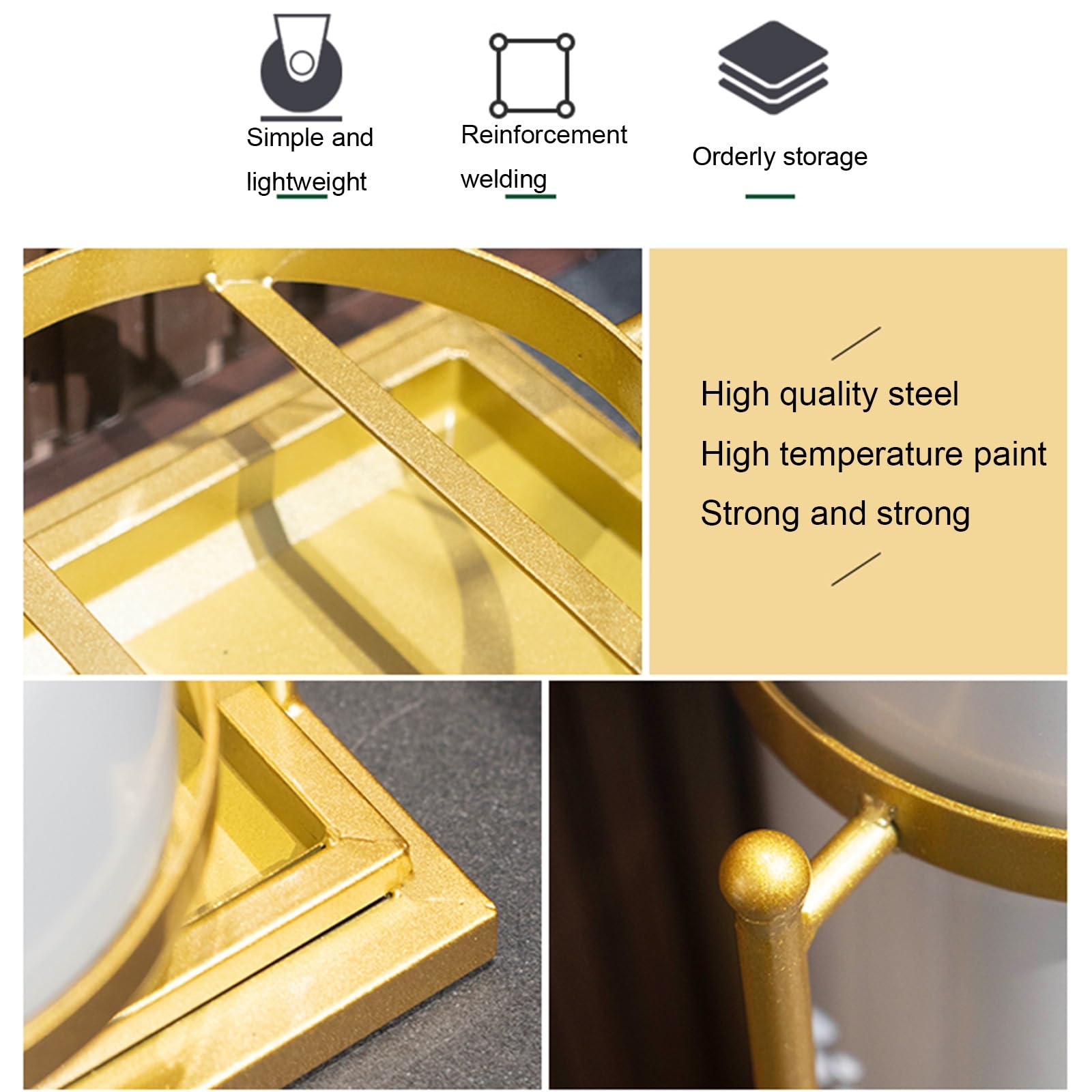 Gestell aus Metall, mit Abtropfschale und Haken, freistehender Schirmhalter in Ellipsenform für Eingangsbereich, Zuhause, Büro (Farbe: Weiß)