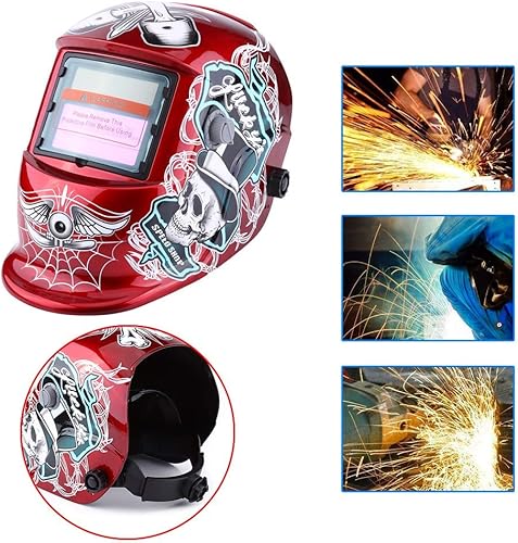 Miniatura 2 de 1 unid casco de soldadura pro solar auto oscurecimiento casco de soldadura arco Tig Mig máscara de molienda soldador herramienta de protección