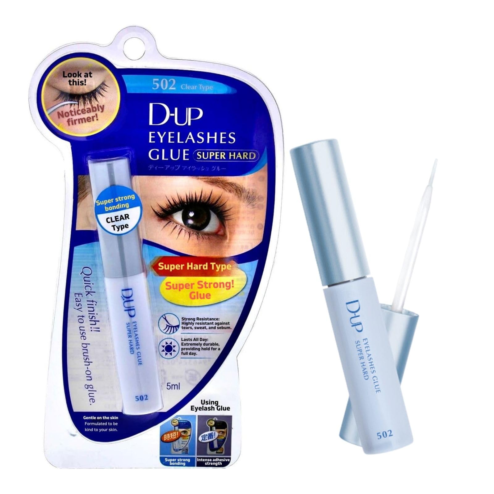 D.U.P DUP Japan - Dee-up eyelash glue super hard 502N transparent type (false eyelash adhesive)