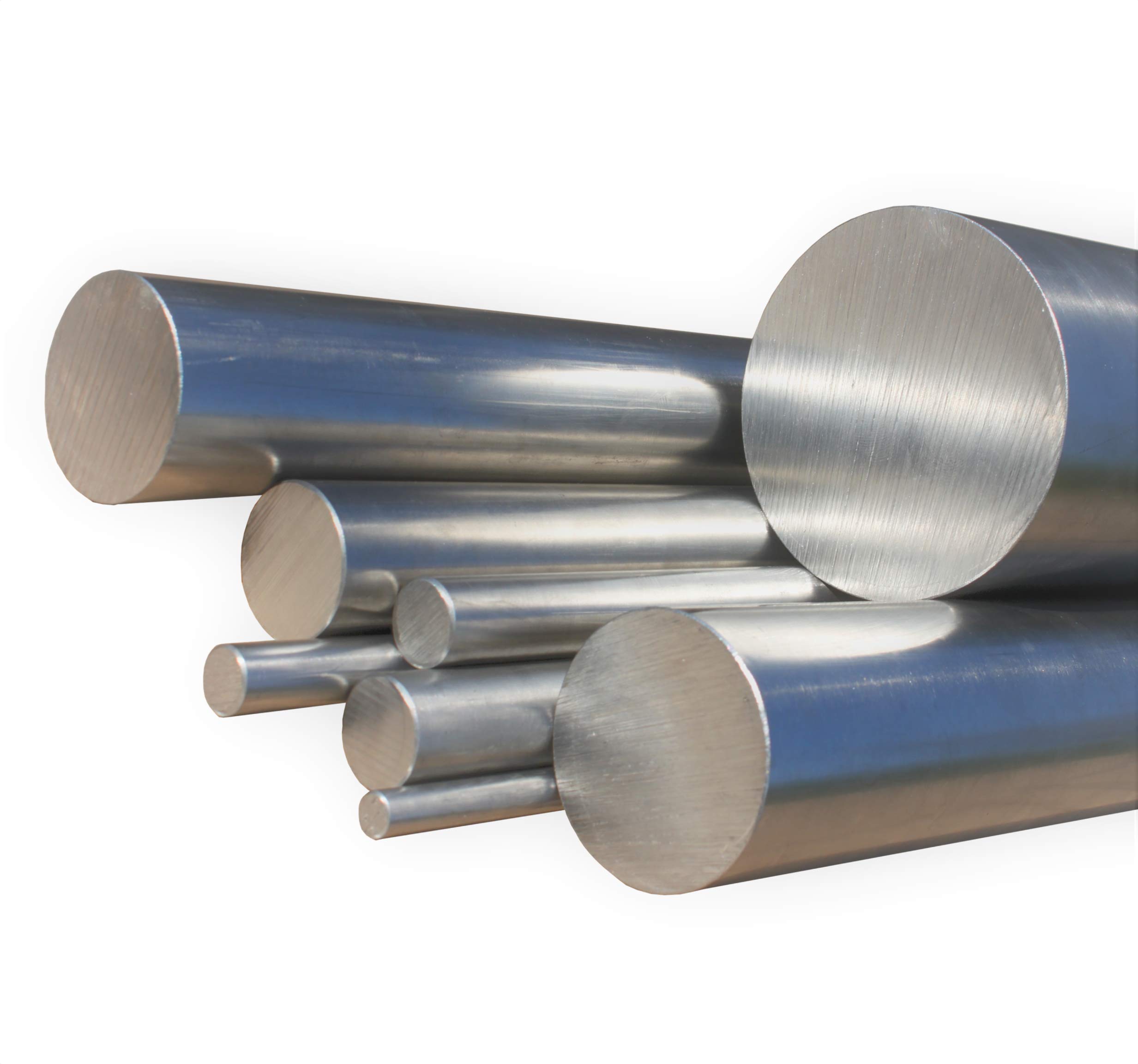 V2A Edelstahl Vollmaterial 1.4301 blank Länge 1000mm von Ø6mm - Ø80mm