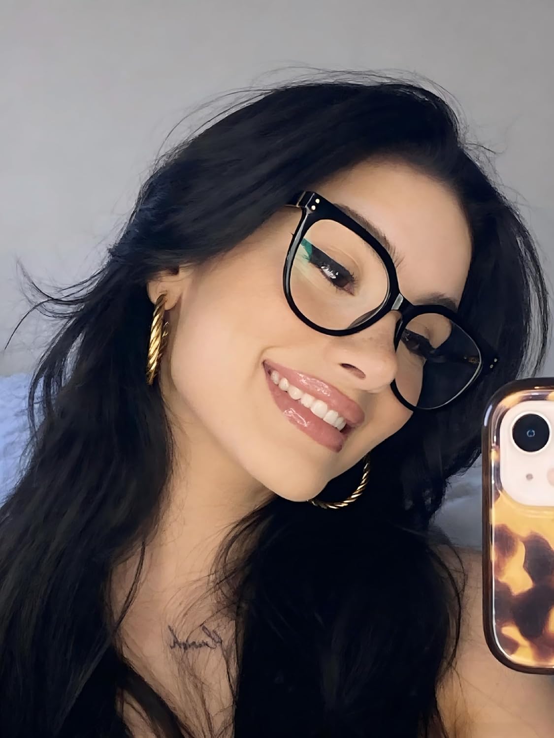 Dollger Cat Eye Blue Light Glasses for Women Trendy Anti Bluelight Blocking Cute TR90 Frame for Computer Screen Eyeglasses