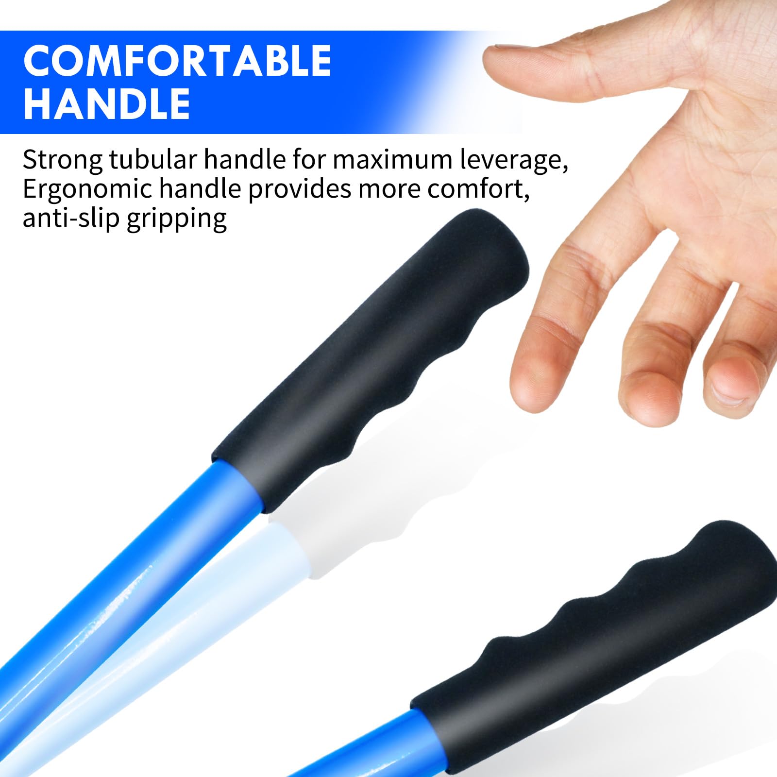 CCLIFE Pinza Crimpatrice - 6/10/16/25/35/50mm² Pinza capicorda AWG Terminale per cavi da 10, 8, 6, 4, 2, 1/0 AWG, Pinze per crimpare cavi, Strumento per crimpare capocorda