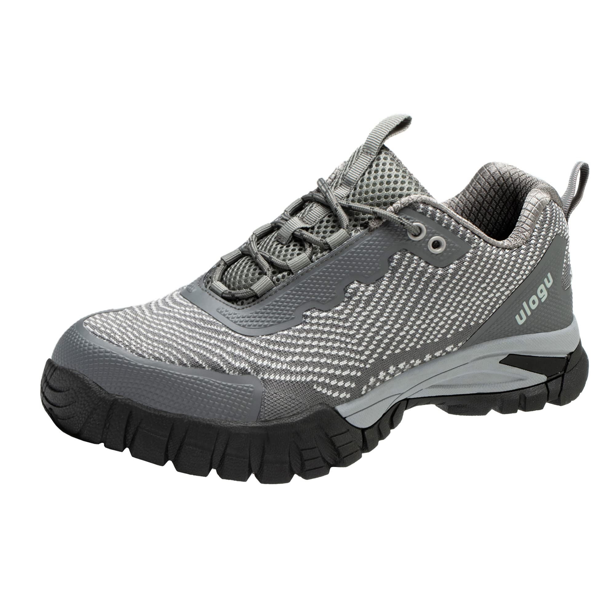 ulogu Waterproof Hiking Shoes for Men Women丨 Comfy Lightweight Non-Slip All Day Walking Work Sneakers 6-Month Warranty
