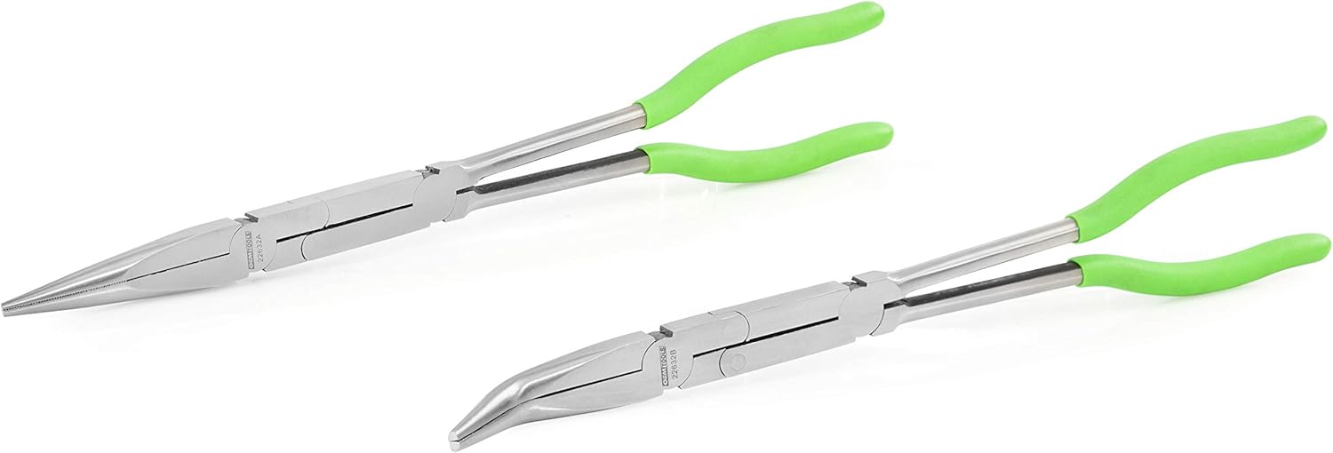 OEMTOOLS 22632 2 Piece 13 Inch X Type Long Reach Pliers