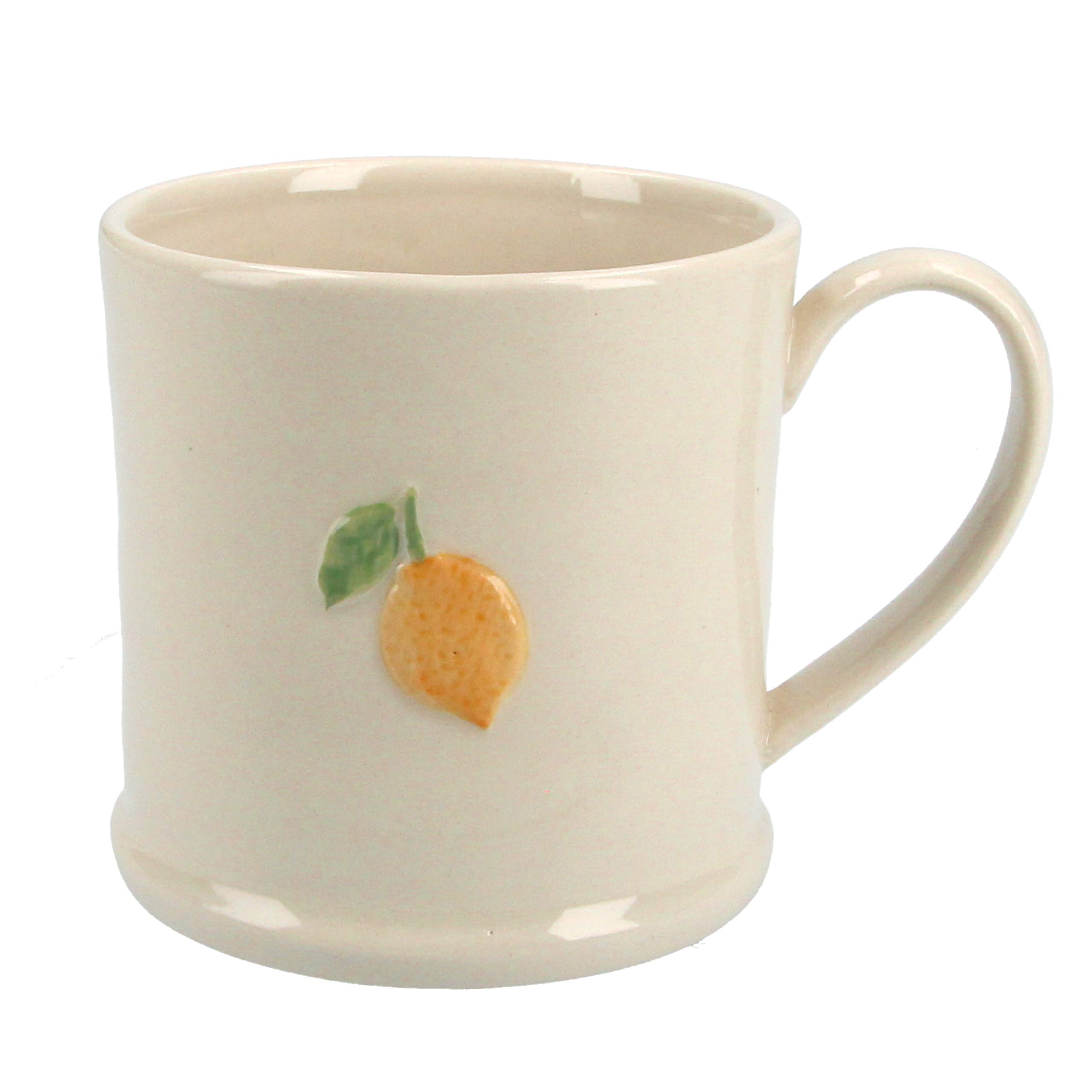 Gisela Graham Lemon Ceramic Mug, Mini 20082