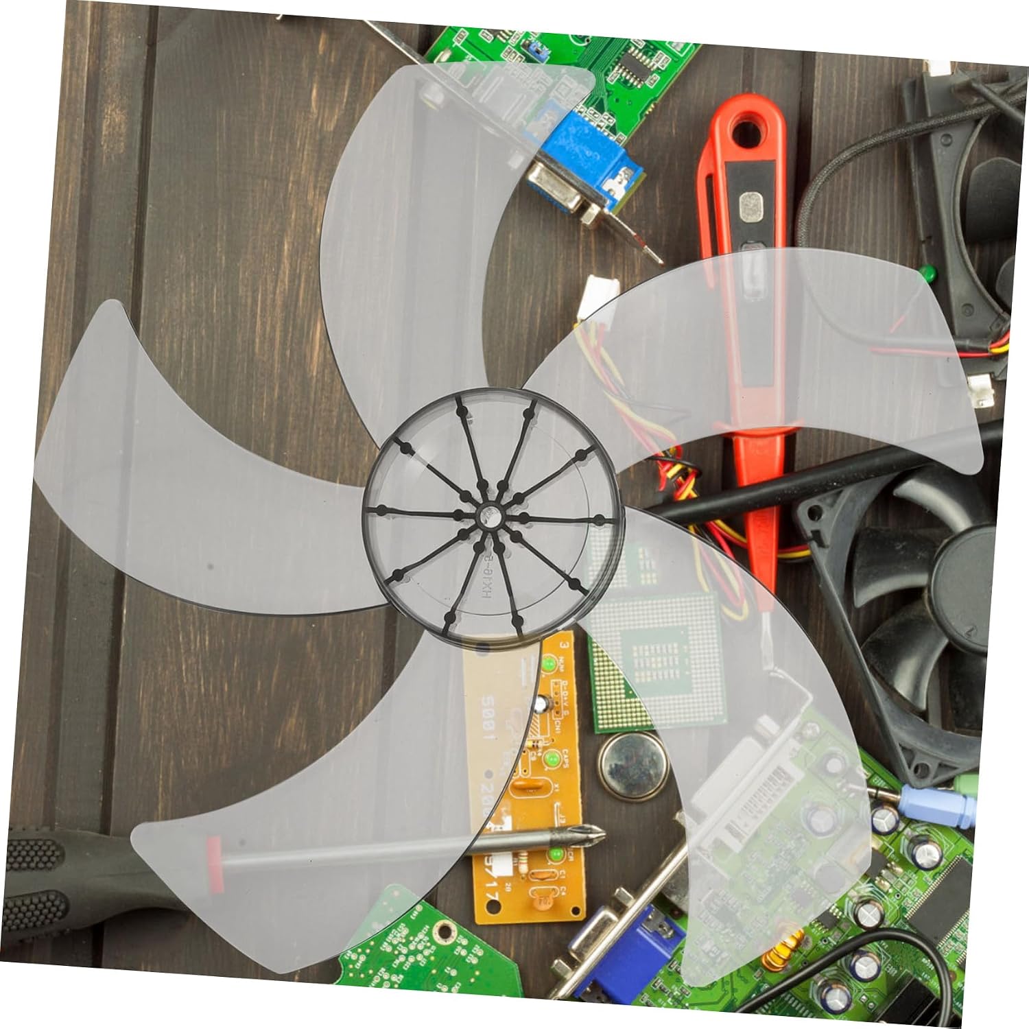 GLEAVI Electric Fan Cleaning Turbo Indoor Repair Pedestal Fan Blades Replacement Tall Fans Standing For The Fans Table Fan Removable Flexible Bathroom High Volume Fan Black As