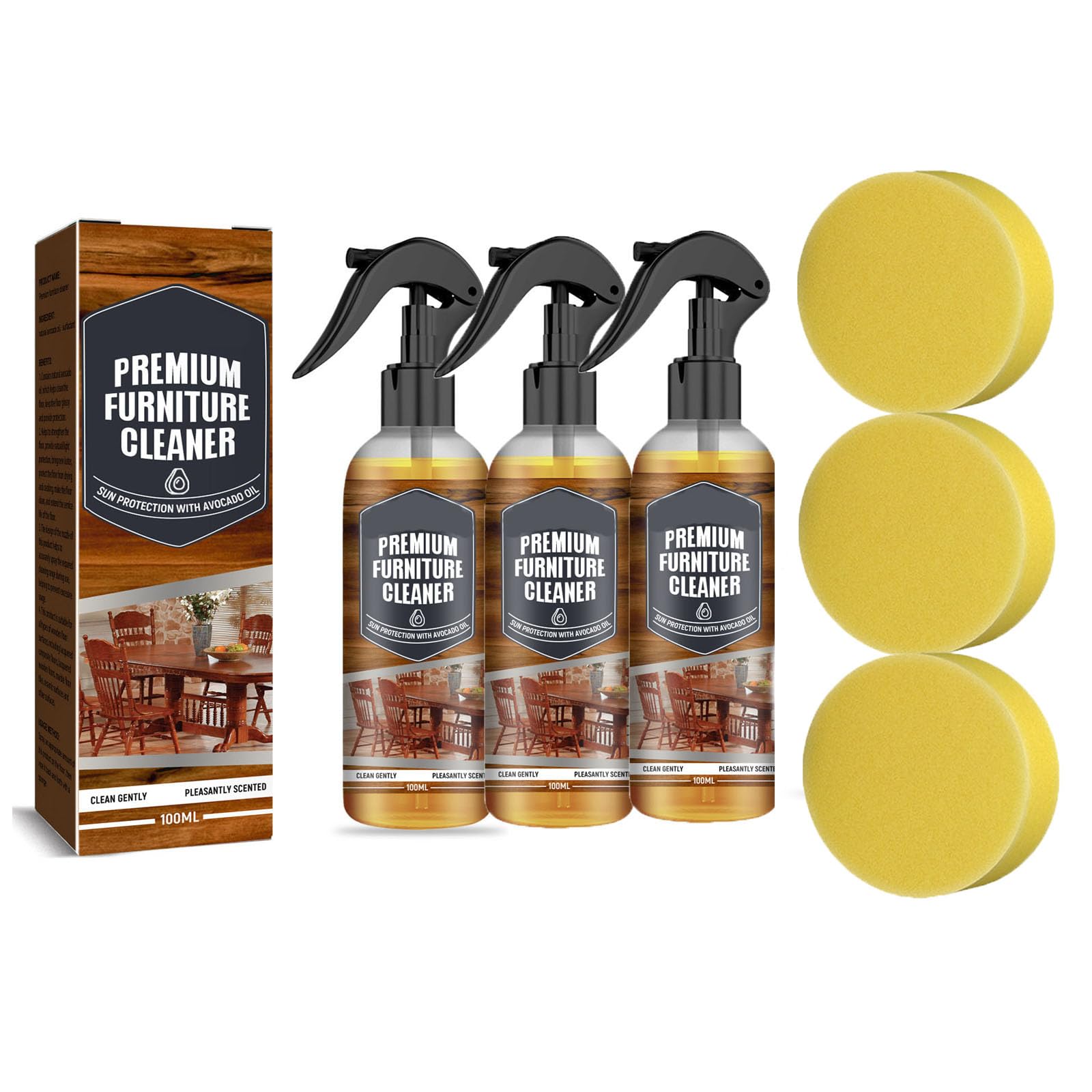 Floor Glazing Detergent, Multi-Function Floor Cleaner, Jakehoe Furniture Cleaner, Floor Glazing Detergent, Stain Remover, Powerful Flooring Detergent, Easy to Clean Flooring Spray, Wood Splates,