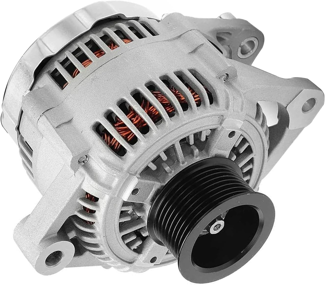Detroit Axle - Alternator for 2001 2002 Dodge Ram 2500 3500, [136A 12V CW] Alternator with 8 Groove Pulley Replacement