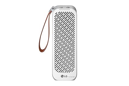 LG PuriCare Mini Small Lightweight Ultra Quiet Portable Air Purifier for Eliminating ultra-fine dust and small particles in the Home Bedroom Office Airplane Train Car or On the Go, White (AP151MWA1)
