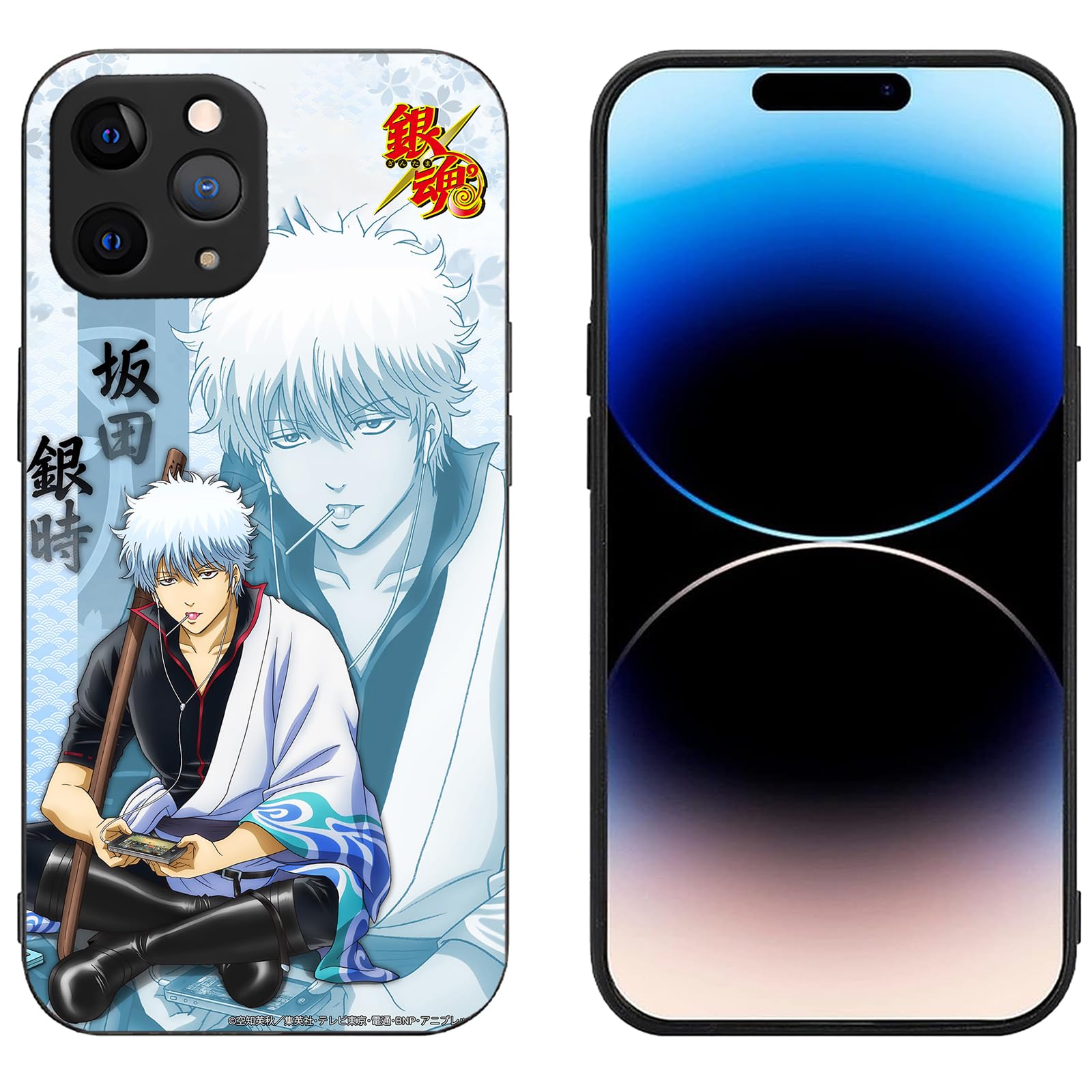 Amazon.co.jp: 銀魂 スマホケース iphone13 mini ケース スマホカバー 