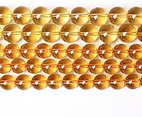 Vista 65 de 60 piezas de cuentas de piedra natural de 6 mm de esmeralda verde Cuentas sueltas redondas de piedra de curación de energía AAA para hacer joyas