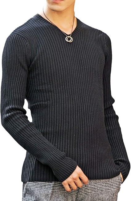 Amazon エムシー メンズ ニット セーター Vネック 杢調 リブニット タイト スリム 2重臼編み N Tops 65 セーター 通販 Amazon エムシー メンズ ニット セーター Vネック 杢調 リブニット タイト スリム 2重臼編み N Tops 65 セーター 通販
