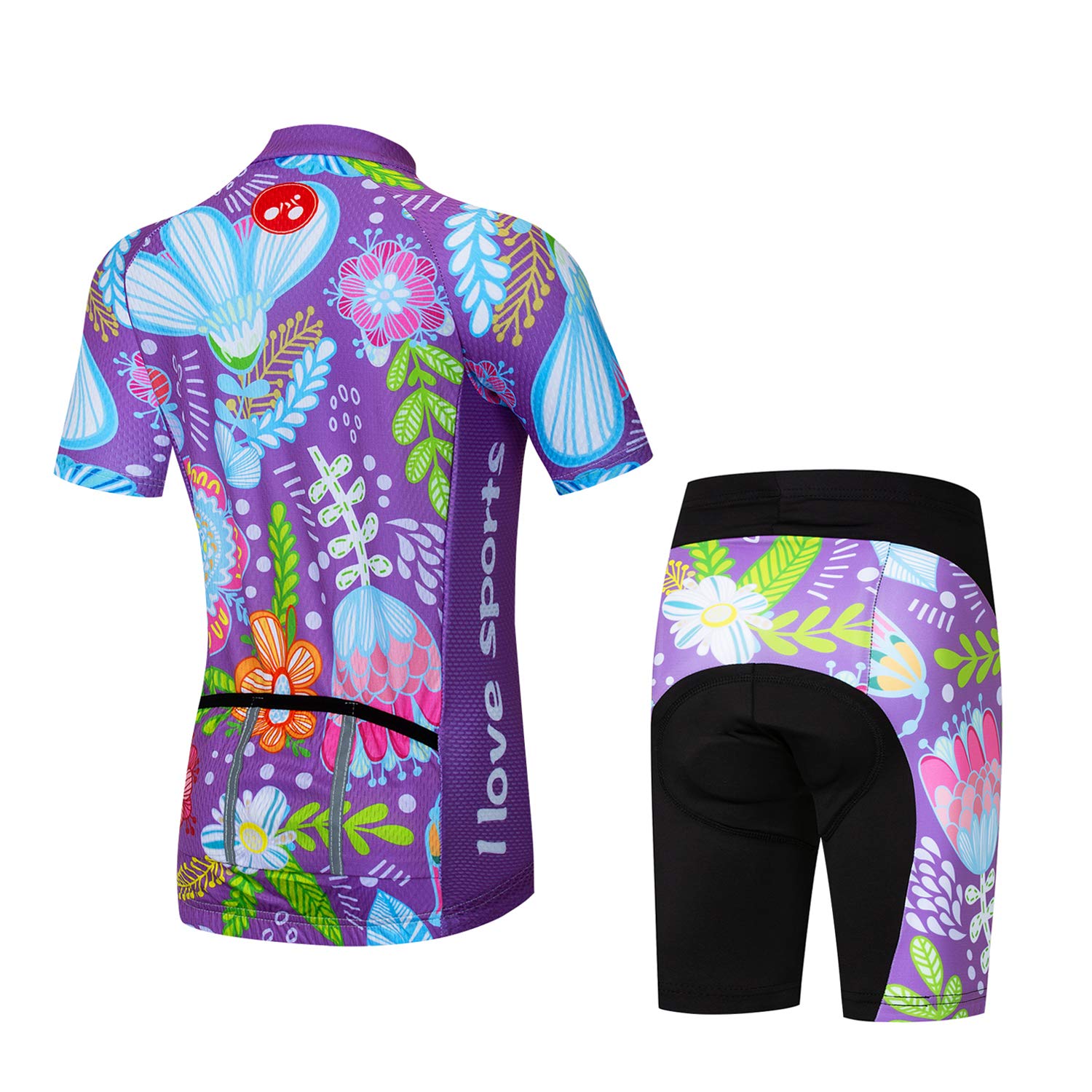 Kinder Radtrikot Set Kleidung Jungen Mädchen Shorts Pad Anzüge