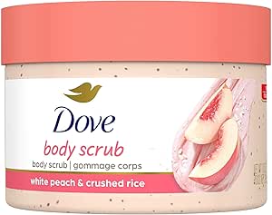 Dove White Peach & Crushed Rice Body Scrub