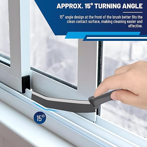 Miniatura 5 de 4 cepillos de limpieza de hendiduras, herramienta multifuncional de limpieza de huecos para eliminar la suciedad y la suciedad de los huecos y