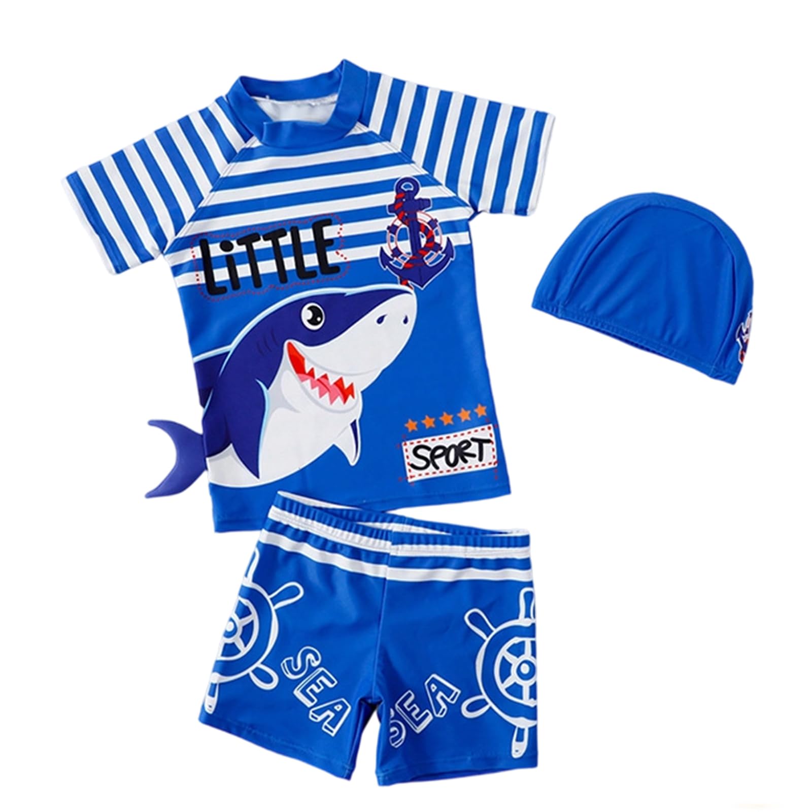 YAGATA Kinder Jungen Badeanzug Bademode Jungen Uv-Schutz Bad