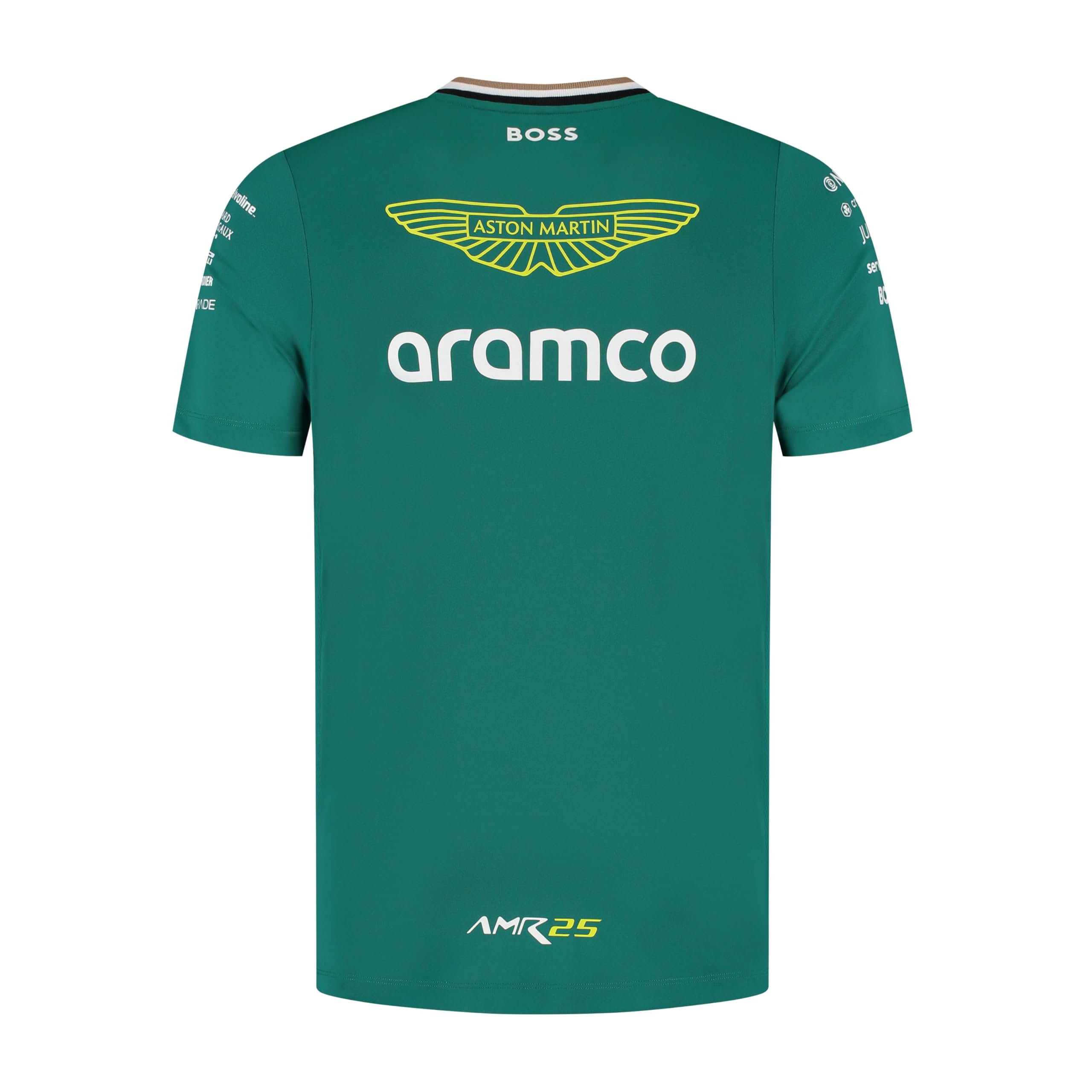 Aston Martin F1 2025 Camiseta del Equipo para Hombre