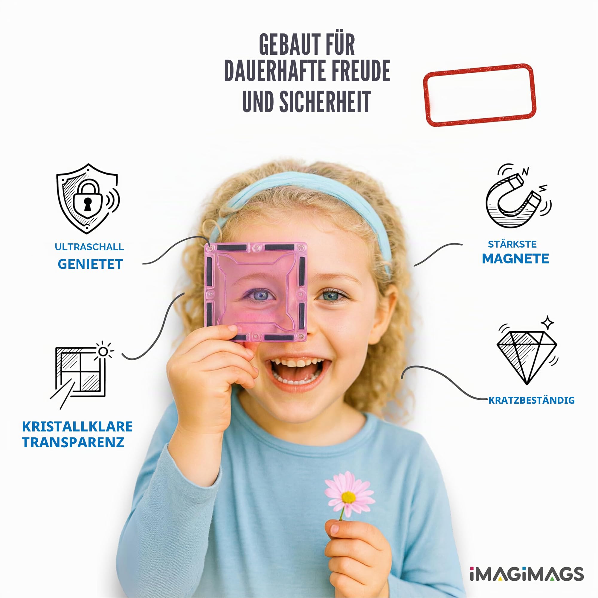 108-teiliges Palatial Set: Premium Magnetbausteine in Pastellfarben für Kinder | 3D Mint Konstruktionsspielzeug | Pädagogisch wertvoll, extra Starke Magnete, ab 3 Jahren