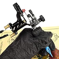 Vista 5 de Yuelong 24 piezas de 2 pulgadas x 5 yardas, cinta adhesiva cohesiva desechable negra para tatuajes, rollos de vendaje elástico, cinta autoadhesiva