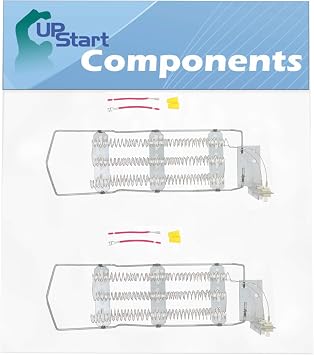 2-Pack 4391960 Heating Element Replacement for Kenmore/Sears 110.86583800 - Compatible with WP4391960 696579 Dryer Element