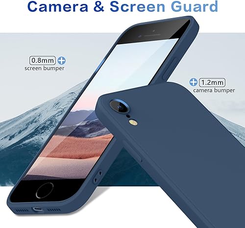 Miniatura 3 de Funda para Samsung Galaxy S23 Ultra 5G, silicona líquida, protección de cuerpo completo, suave, a prueba de golpes, antiarañazos, para Samsung