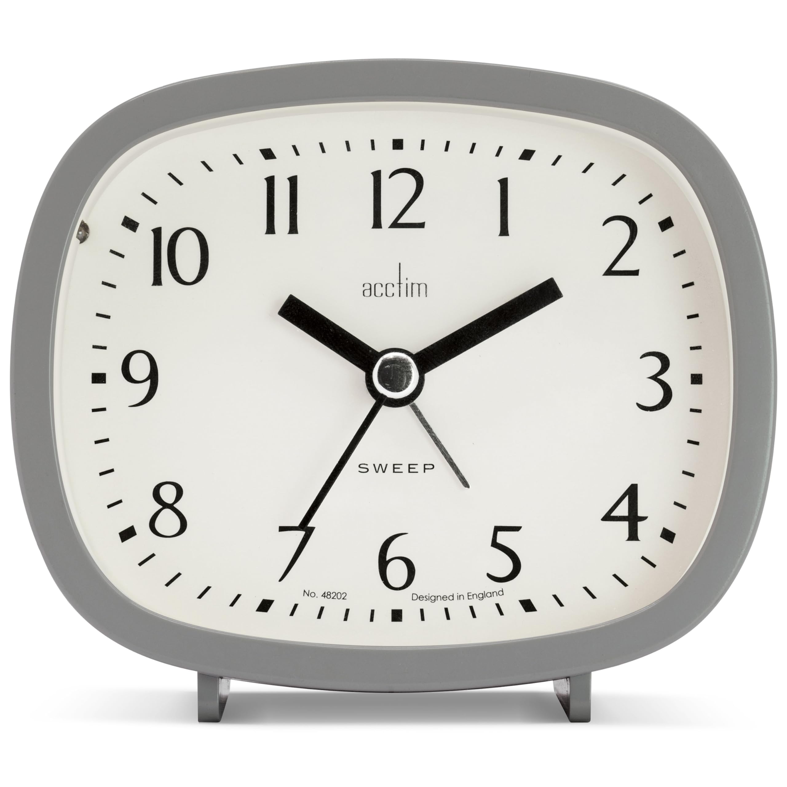 Acctim 15907 Hilda beep alarm clock in pigeon grey Amazon.co.uk Home
