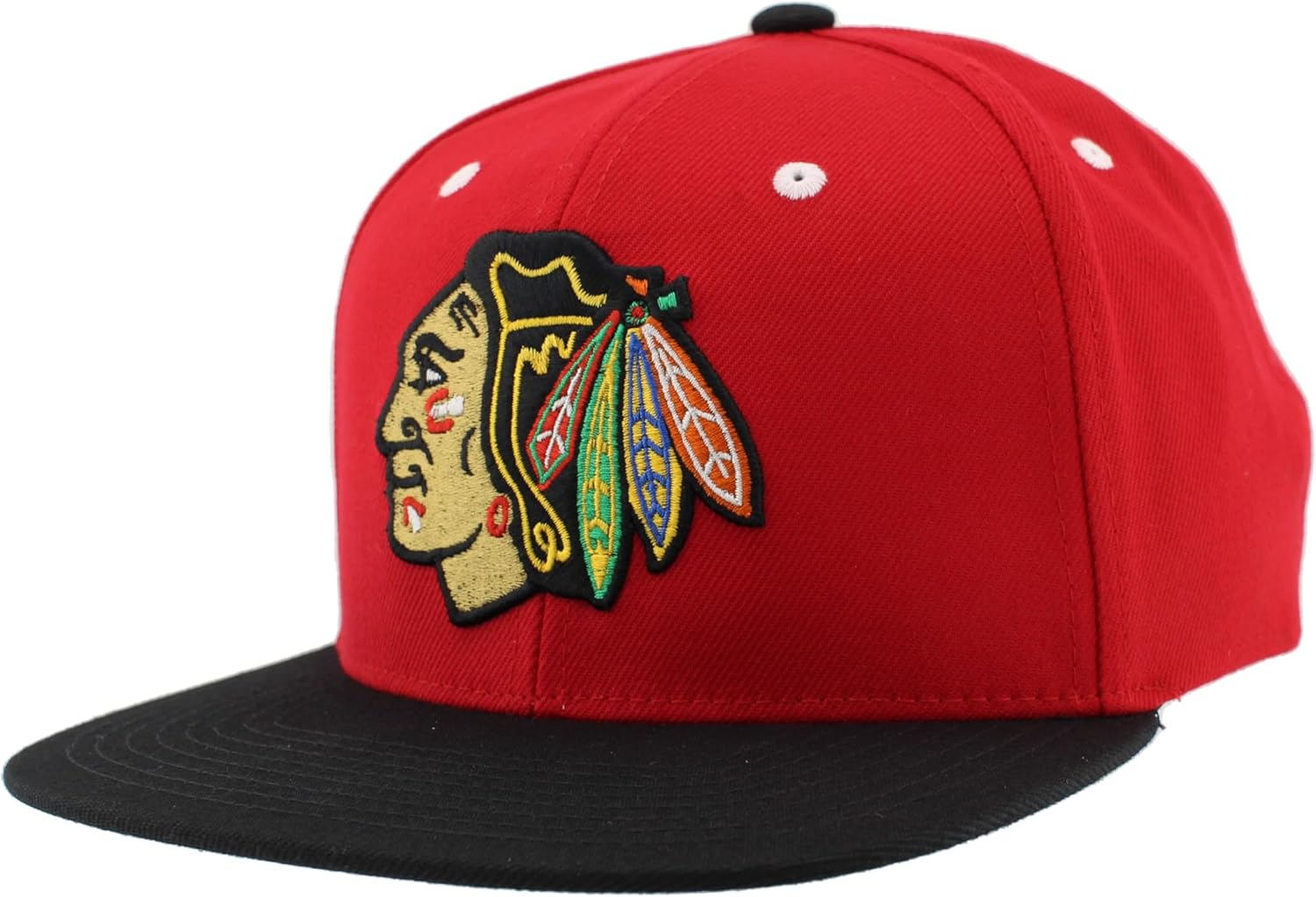 ZHATS NHL Unisex-Adult NHL Officially Licensed Adjustable Snapback Hat Flat Bill Z11 Icon Two Color