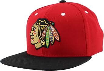 ZHATS NHL Unisex-Adult NHL Officially Licensed Adjustable Snapback Hat Flat Bill Z11 Icon Two Color